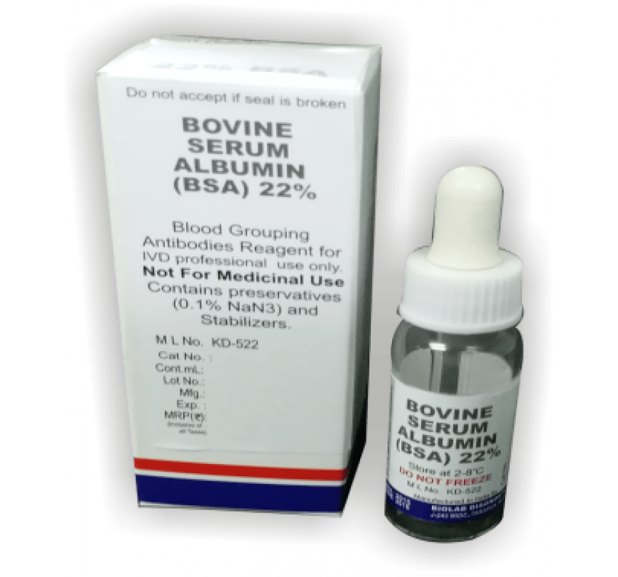 22 BOVINE SERUM ALBUMIN